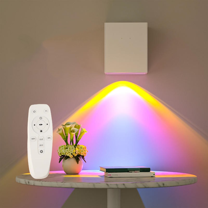 Sunset Bedroom Wall Decoration Light Projection Clock